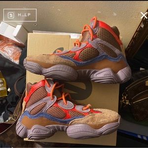 Yeezy 500 High SUMAC 7.5 men preowned